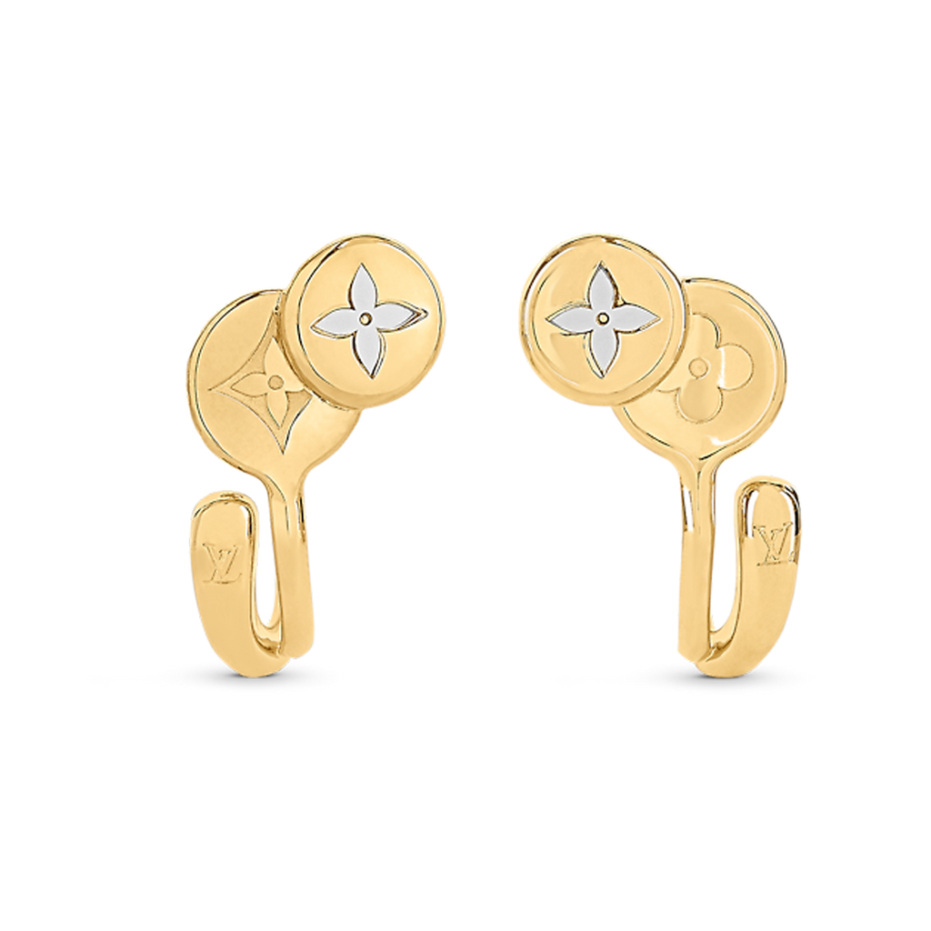 18k Louis Vuitton Symphony Earrings