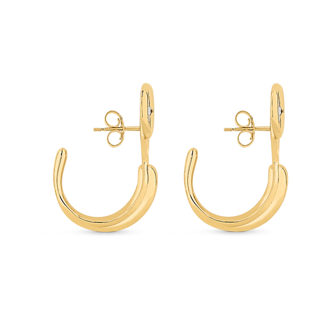 18k Louis Vuitton Symphony Earrings