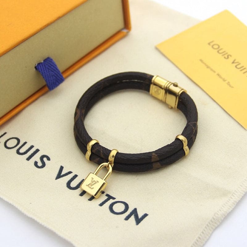 18K Louis Vuitton Keep It Twice Monogram Bracelet