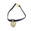 18K  Chanel 2021 Leather Choker Necklace