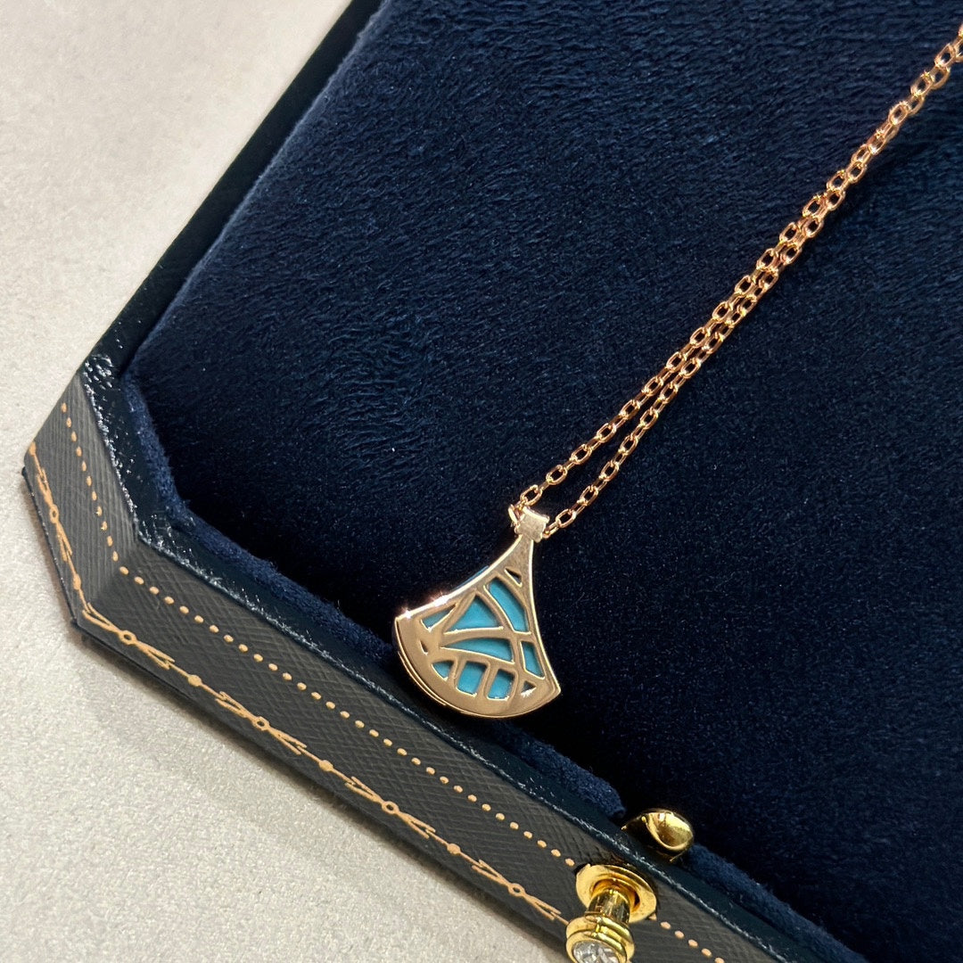 18K BVLGARI BVLGARI Dream Turquoise Pendant Necklace